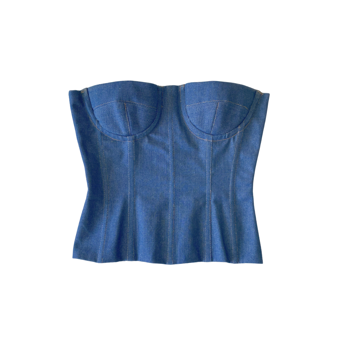 The Original Denim Corset