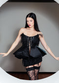 Princess Pedal Corset in Black